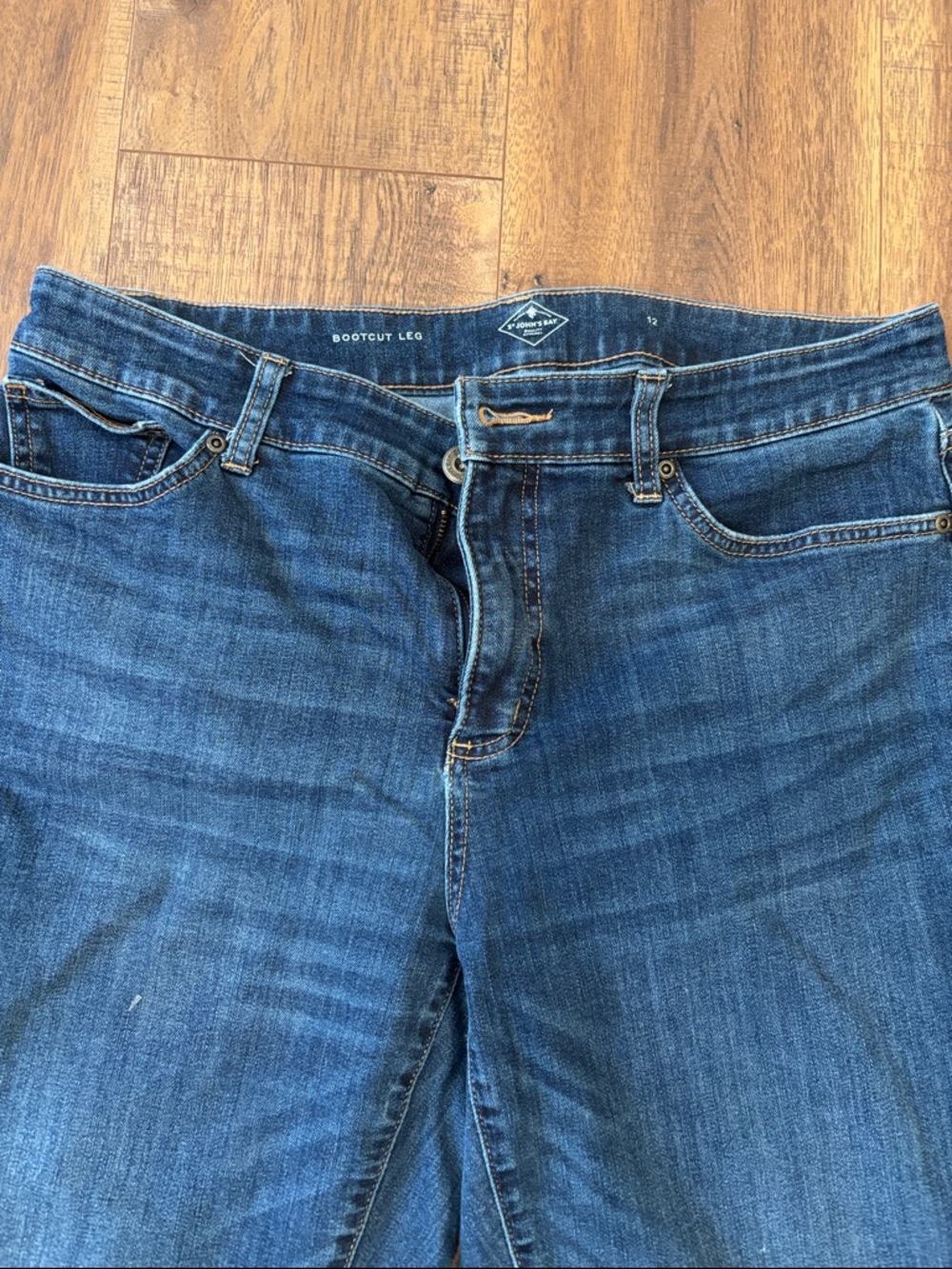 Women’s Bootcut Blue Jeans